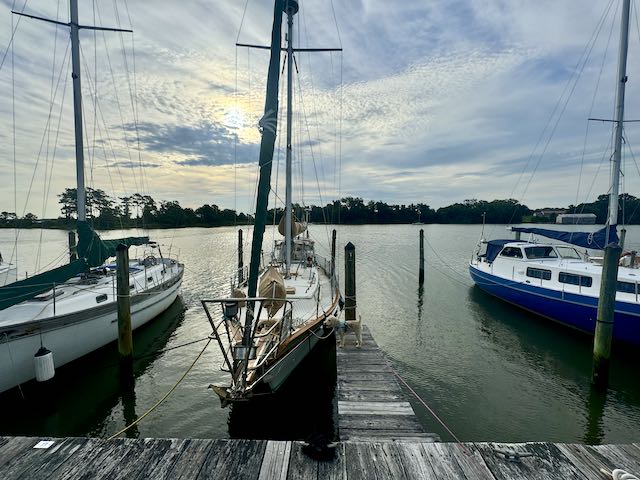 typical chesapeake bay dock