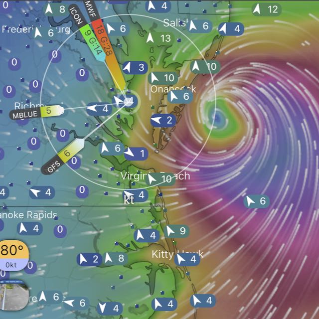 storm season on chesapeake bay