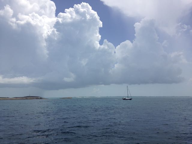 Summer thunderstorms, Bahamas