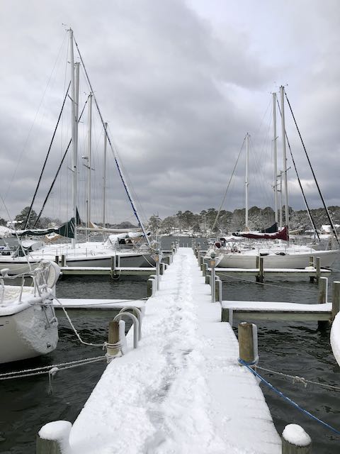 winter storm, chesapeake bay